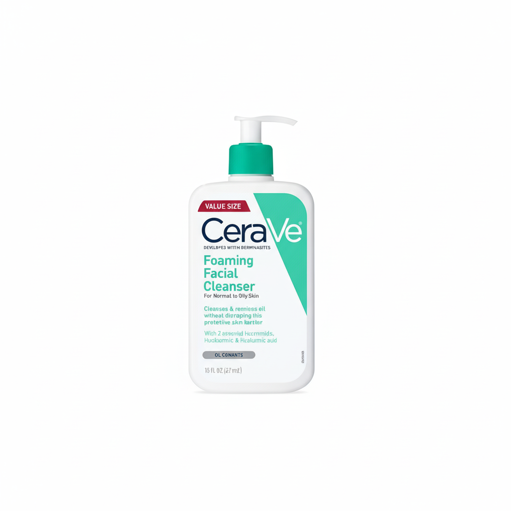 CeraVe Foaming Facial Cleanser Daily Face Wash