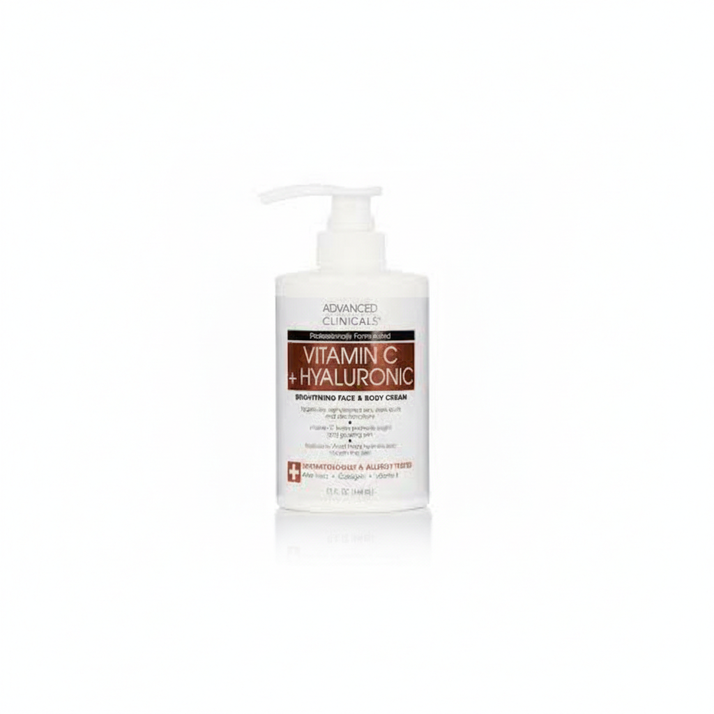 Advanced Clinicals Vitamin C + Hyaluronic Brightening Cream