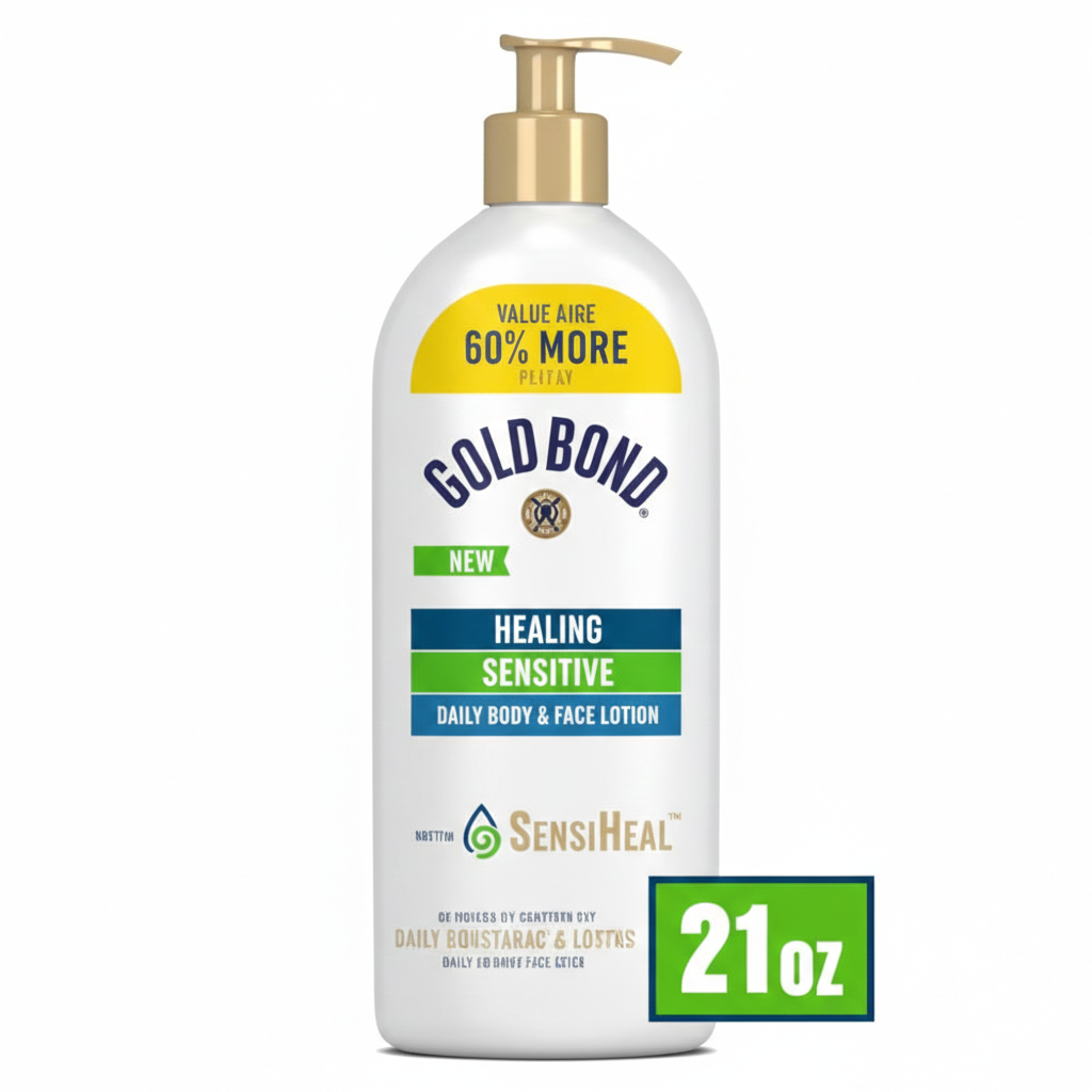 Gold Bond Healing Sensitive Daily Body & face Lotion