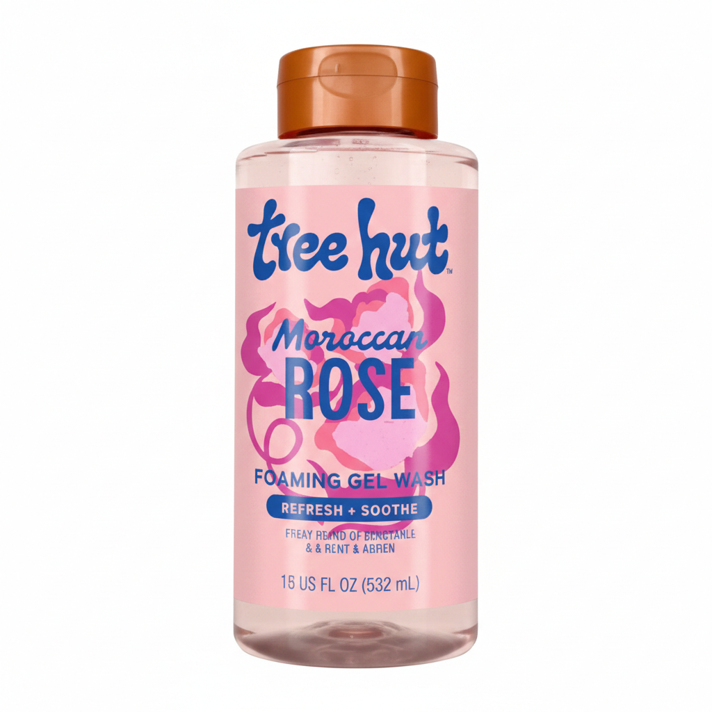 Tree Hut Moroccan Rose Foaming Gel Wash