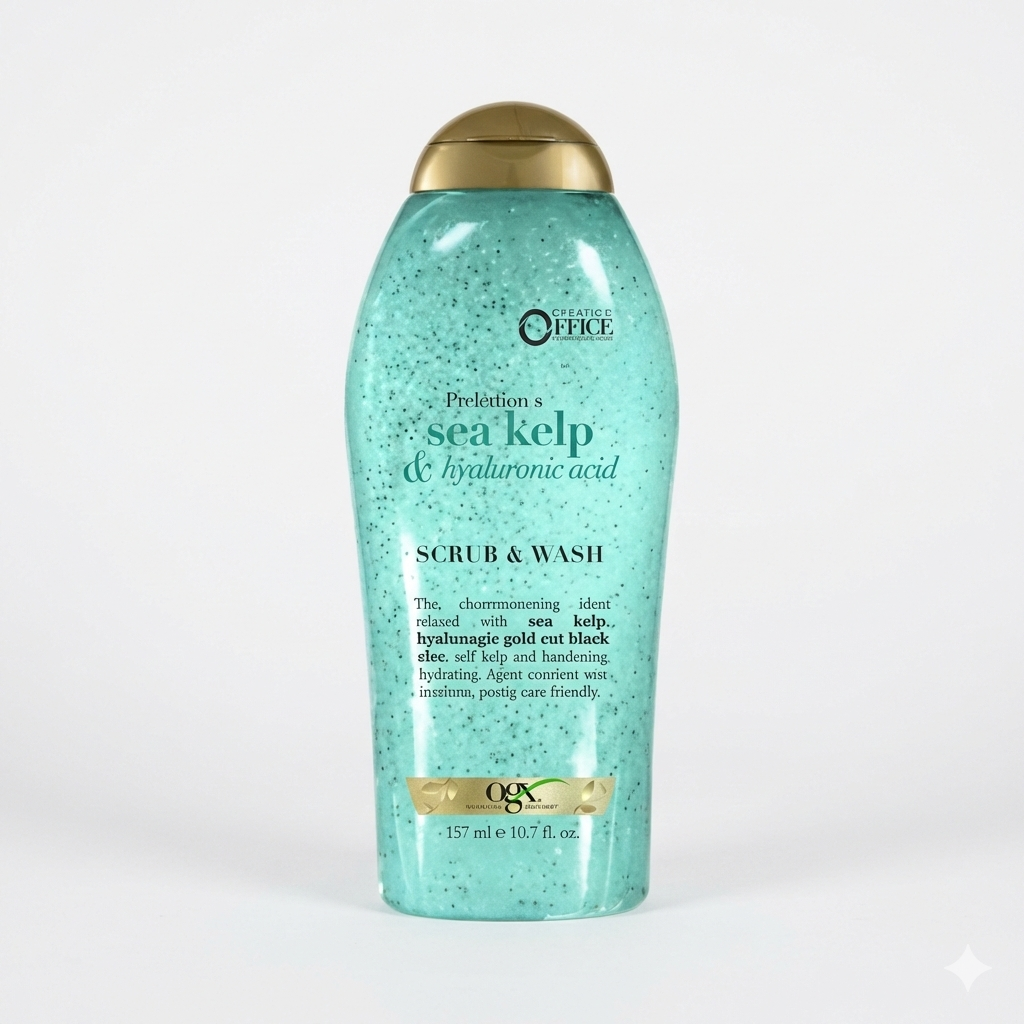 OGX Hydration + Sea Kelp & Hyaluronic Acid Body Scrub & Wash